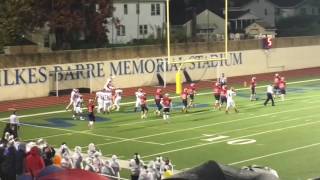 Pittston Area football highlights at Coughlin  Oct 21 2016 [upl. by Rudiger731]