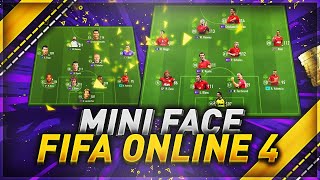 Hướng dẫn thiết kế MINI FACE FIFA ONLINE 4  Trọn bộ MINI FACE FO4 Team MANCHESTER UNITED [upl. by Viafore]