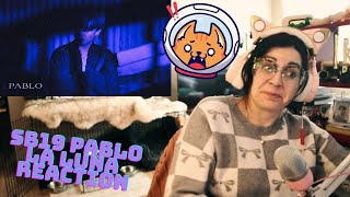 PABLO La Luna Official MV REACTION Pay for my therapy [upl. by Annailuj]