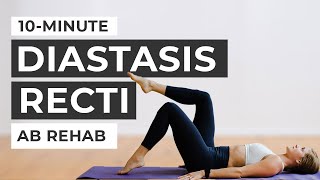 10 Minute Abs After Baby 8 Diastasis Recti Safe Ab Exercises [upl. by Atiuqat927]