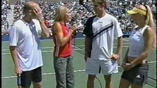 Agassi Vs Roddick w Kournikova Chair Umpire 33 [upl. by Serrano]