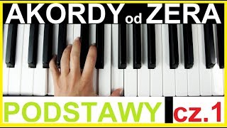 ❗ Nauka akordów 🎹 od zera 🔴 cz 1 ☑️ Interwały ☑️ trójdźwięki ☑️ 4 typy akordów ☑️ nazewnictwo [upl. by Elagiba]