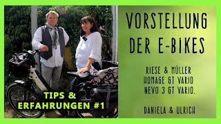 Riese amp Müller Homage GT Vario und Nevo 3 GT Vario EBike Vorstellung [upl. by Chelsie322]