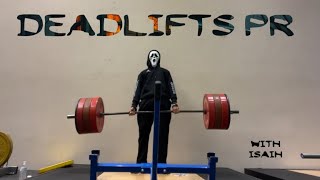 Deadlifts PR with Isaih [upl. by Safier]