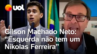 Esquerda não tem um Nikolas Ferreira afirma Gilson Machado Neto ao analisar polarização [upl. by Marron]