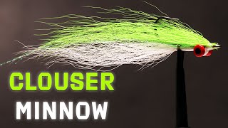 Clouser Minnow Fly  A Better Clouser  Fly Tying Tutorial [upl. by Eliza]