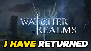 Watcher Of Realms Wait  Do People Still Play This Game [upl. by Ynffit]