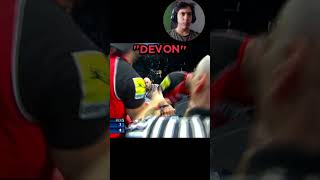 Denis Cyplenkov VS Devon Larrat P2  Arm Wrestling armwrestling edit [upl. by Dnomyar]