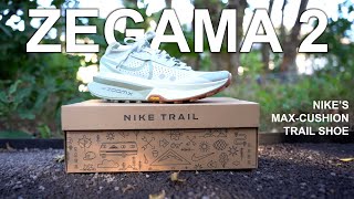 Nike Zegama 2 Review  Best High Cushion Shoe for 2024 [upl. by Hanoj]