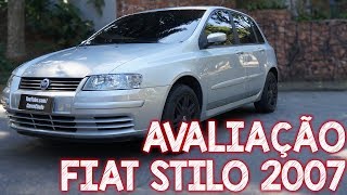 Avaliação Fiat Stilo 18 2007 com teto solar  barato bonito e fácil de manter [upl. by Haberman]