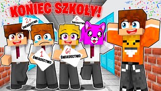 MOI PRZYJACIELE MAJĄ KONIEC SZKOŁY na SMILELANDI w Minecraft [upl. by Hanover891]