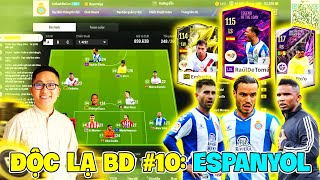 1000 TỶ ĐỘI HÌNH ĐỘC LẠ BÌNH DƯƠNG 11 ESPANYOL MẠNH KHÔNG TƯỞNG VỚI ETOO DE TOMAS amp JOSELU [upl. by Hrutkay73]