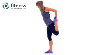 Fast 5 Minute Cool Down and Stretching Workout for Busy People [upl. by Certie]