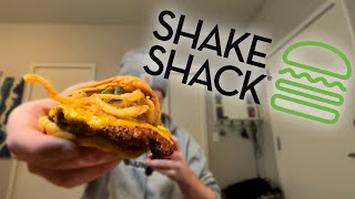 This is the BEST BURGER I’ve Ever Had This Year  Shake Shacks NEW Korean BBQ Burger Review [upl. by Newol]