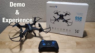 SNAPTAIN S5C WiFi FPV Drone with 720P HD Camera  Experience and Review [upl. by Myrtice]