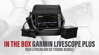 Garmin Livescope Plus LI Ice Bundle Unboxing [upl. by Hild917]