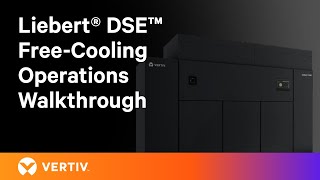 Liebert DSE FreeCooling Economization System Operations Walkthrough  Data Center Edge Computing [upl. by Hatcher9]