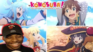 FINALE TO THE FUNNIEST ANIME OF ALL TIME  Konosuba Season 3 Episode 11 [upl. by Atiuqrahs]