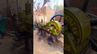 Diesel Engine Amazing Starat system Old Technology sauth Panjaab Pakistan [upl. by Fitzgerald]