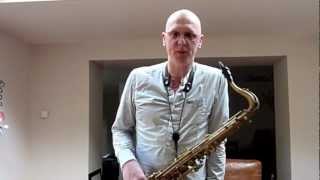 Altissimo 3 octave scales of F Major amp D minor for tenor saxophone [upl. by Peisch]