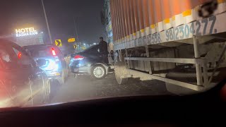 Jaipur Se Aate Waqt Hua Itna Bhayankar Accident 🚗 [upl. by Nievelt]