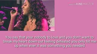 Sydney Renae No love Lyrics [upl. by Triny]