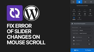 How To Fix Revolution Slider WordPress Plugin Error of Slider Changes on Mouse Wheel Scroll 🖱❌✅ [upl. by Zebaj]