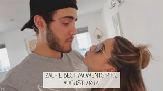 Zalfie Best Moments pt 2  AUGUST 2016 [upl. by Berlyn]