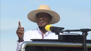 President Museveni sensitizing youth on entungukaenkulaakulana [upl. by Burrus]