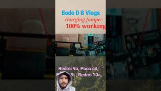 Redmi 9i 10a  Poco C3 Charging Jumper 100 working [upl. by Catlee]