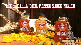 Lee amp Cahill Datil Pepper Hot Sauce Review  Armadillo Pepper [upl. by Kacerek]