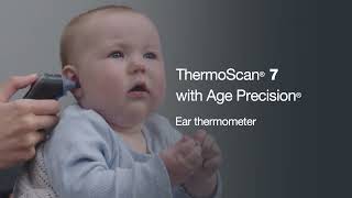 Braun ThermoScan® 7 Black Ear thermometer [upl. by Yellas]