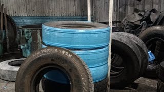 Tyres tractor remote tyre Refreadign 200 subscriber Tyres Udgir Automobile price live [upl. by Winshell750]