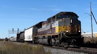 KCSBNSF Double DPU CPKC 230 with CP 7012 Leading Ayr Ontario Canada October 5 2024 [upl. by Eiliah867]