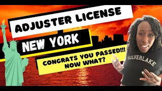 🔥New York Adjuster License Paperwork What to do after you pass NY adjuster series 1770 Exam [upl. by Brott708]