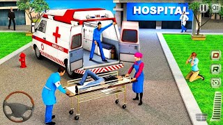 Emergency Ambulance Simulator  City Ambulance Driving Game  Android Gameplayviral gamesyoutube [upl. by Osman]