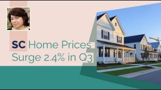 SC Home Prices up 24 in Q3 Growth Ahead [upl. by Lyrrad149]