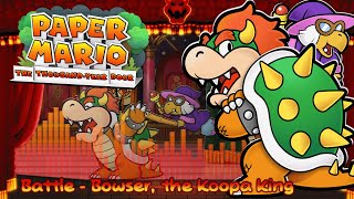 Bowser Battle Theme BattleThink Mix  Paper Mario The ThousandYear Door Switch [upl. by Etteuqaj]