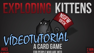 Exploding Kittens  Juego de mesa  Reseñaaprende a jugar [upl. by Johst256]