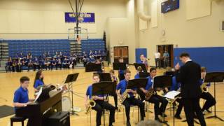 CJHS Jazz Band 1  Splanky arr Roy Phillippe [upl. by Adiarf]