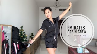 Emirates cabin crew accommodation ✈️ CSA [upl. by Yanehs]