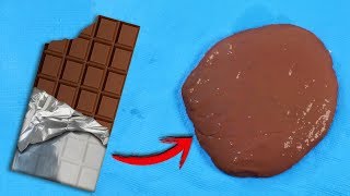 ¡COMO HACER SLIME DE CHOCOLATE COMESTIBLE 😍 SLIME GIGANTE 100 DE CHOCOLATE 🍫LA COCINA DE MIKE 2 [upl. by Nalyd]