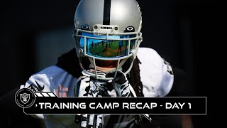 Highlights ‘It Feels Great to Be a Raider’ for Day 1 of Camp  2023 Training Camp  Raiders  NFL [upl. by Janelle]