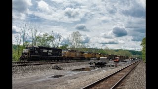 NS 1704 SD452 leads NS 18A  New Florence PA [upl. by Town]