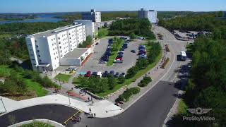 Laurentian University Aerial Tour [upl. by Ayiotal915]