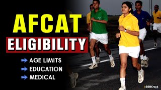 AFCAT Exam Eligibility Criteria  AFCAT 2020  AFCAT 2021 [upl. by Alyam874]