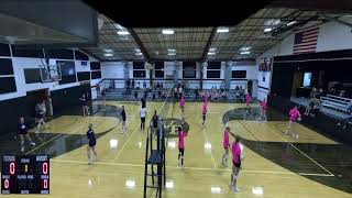 DraytonValleyEdinb vs North Border coop WalhallaPembinaNeche High School Girls Varsity Voll… [upl. by Nosimaj]