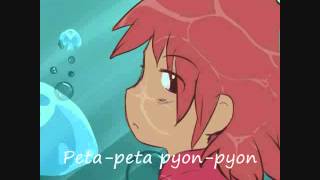 Ponyo Japanese Lyrics [upl. by Udela]