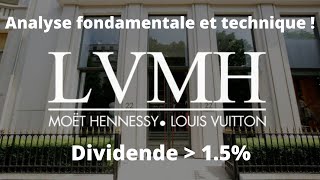 Laction LVMH en bourse  Analyse fondamentale et technique [upl. by Mueller]