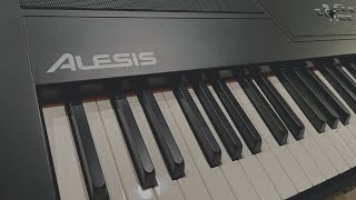 Alesis Recital Pro  88 Key Digital Piano Keyboard Review  Record and Lesson Mode FX and Display [upl. by Nodarse]